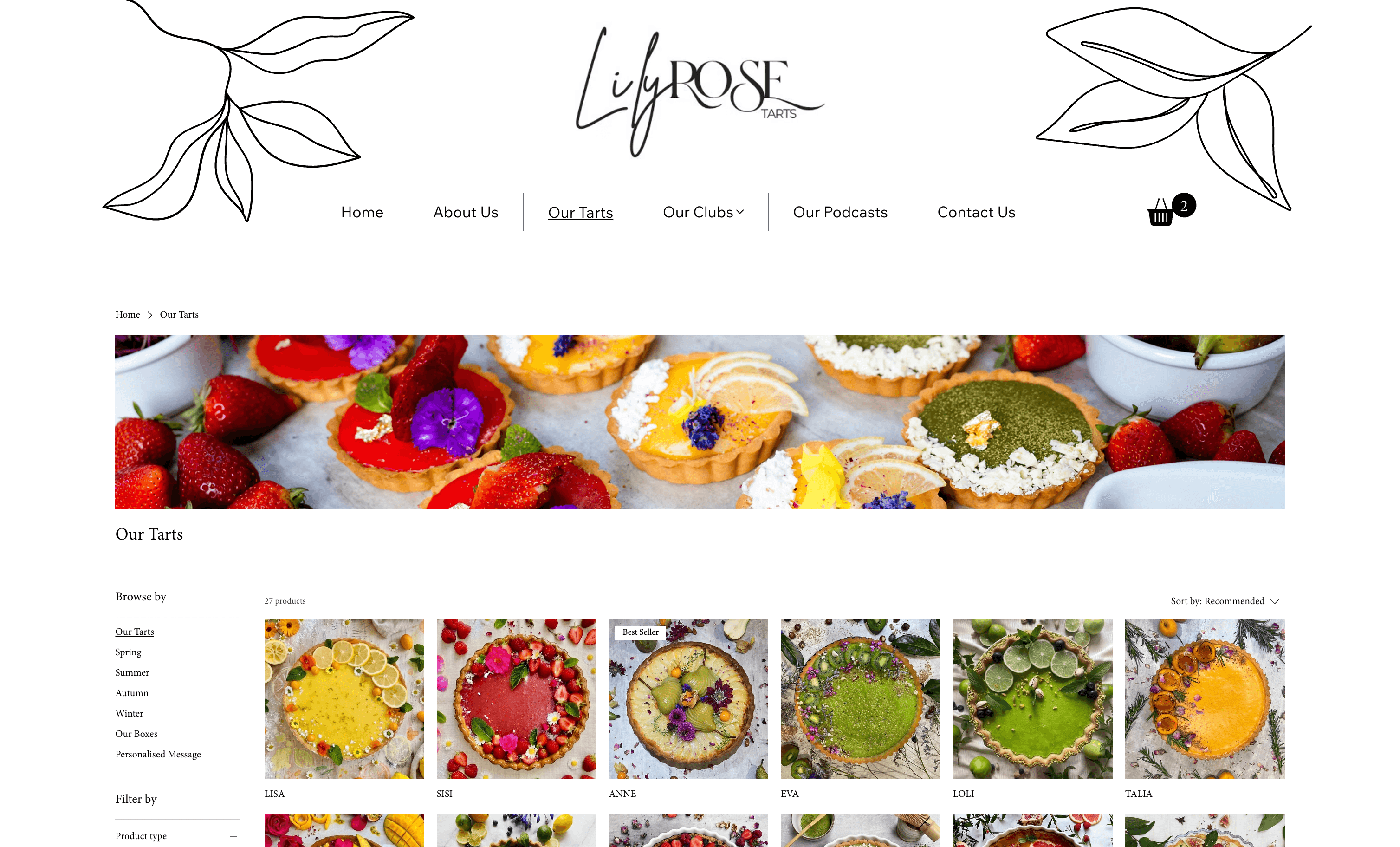 Thumbnail of Lily Rose Tarts